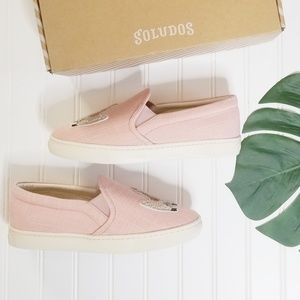 Soludos Shoes - NIB Soludos | Llama Slip On Pink Sneakers | 9 Soludos Shoes - NIB Soludos | Llama Slip On Pink Sneakers | 9